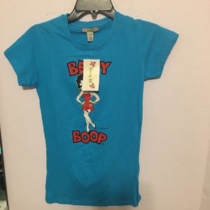 Betty Boop Classy JR XL Graphic Tee NWT